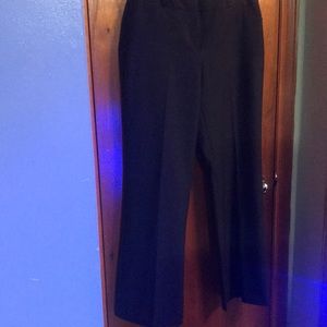 Navy Blue wide leg dress pants. Size 6